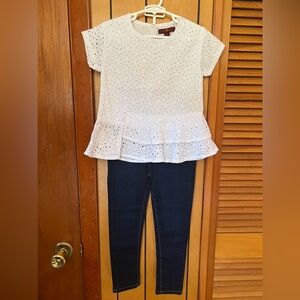 7 for All Mankind pant set size 5